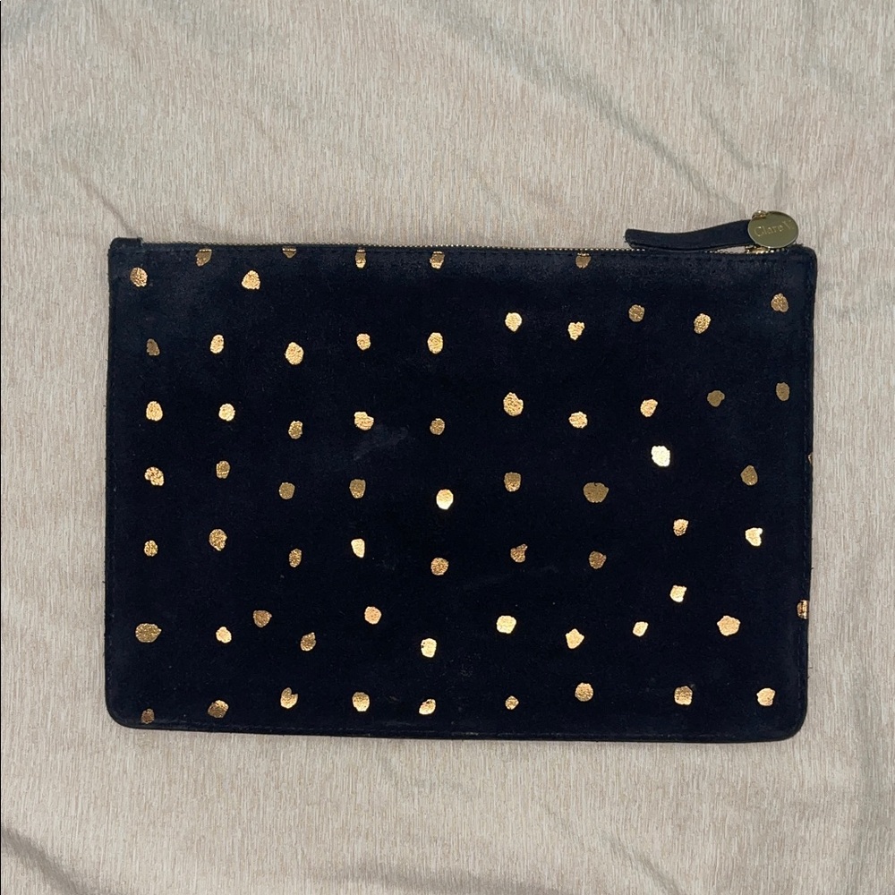 Clare V Suede pouch